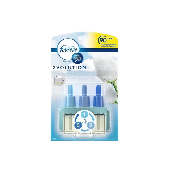 Légfrissítő elektromos utántöltő 20 ml Ambi Pur 3 Volution Cotton Fresh