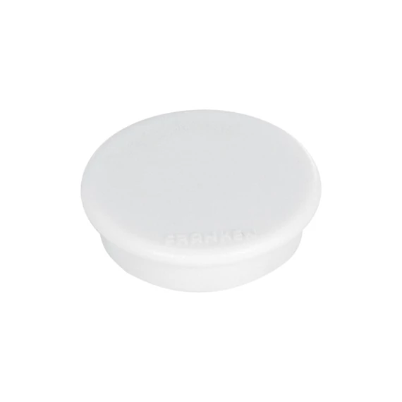 Mágnes 38mm, erősség: 1500 g. HM38 09 Franken 10 db/csomag, fehér
