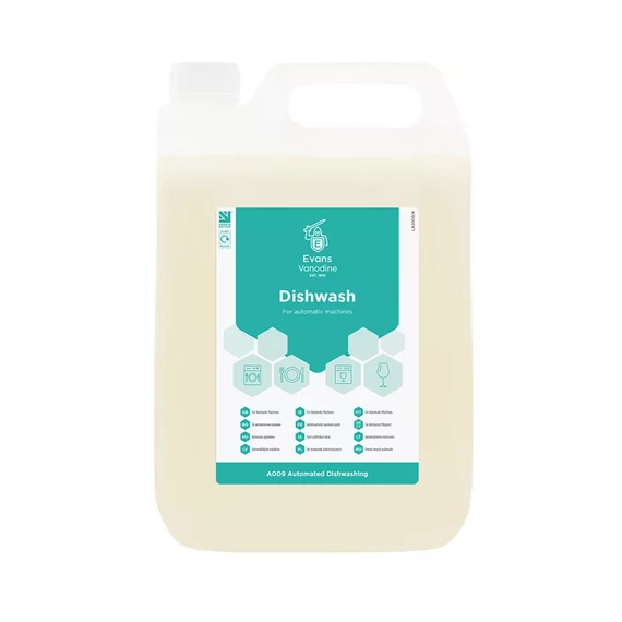 Mosogatószer 5 liter gépi Evans Dishwash