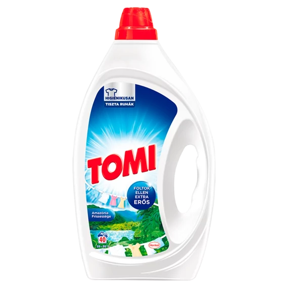 Mosógél 2000 ml (40 mosás) fehér ruhákhoz Tomi Amazonia Freshness