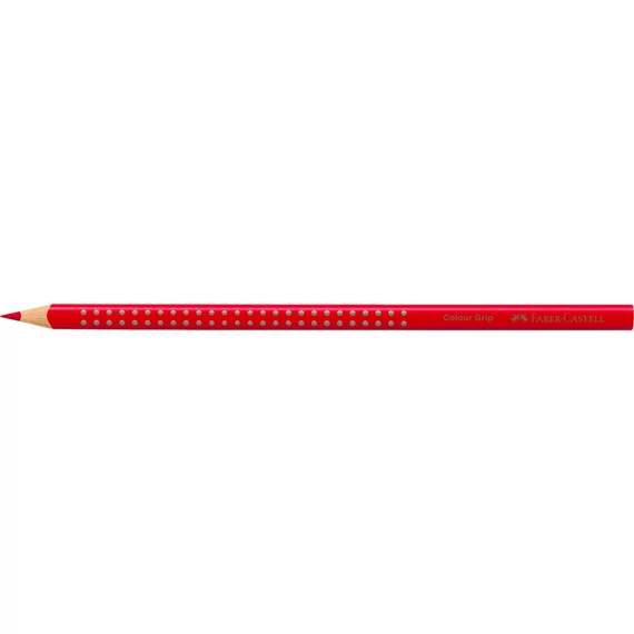 Színes ceruza háromszögletű GRIP Faber-Castell eperpiros