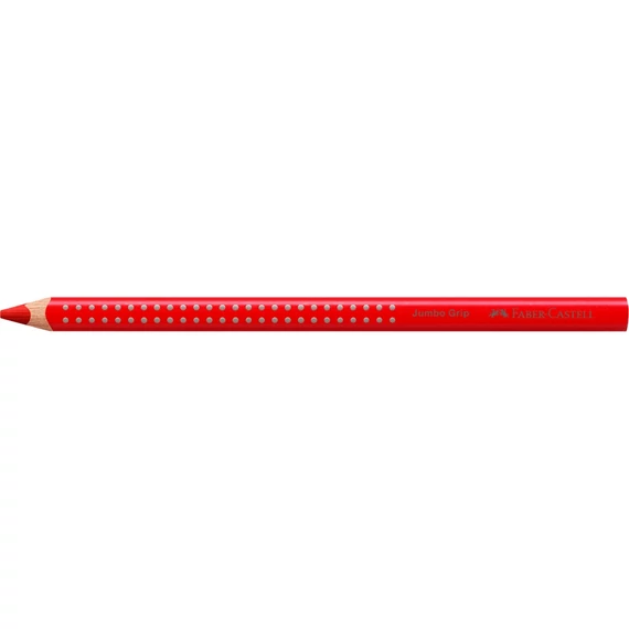Színes ceruza háromszögletű GRIP Jumbo Faber-Castell eperpiros