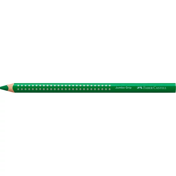 Színes ceruza háromszögletű GRIP Jumbo Faber-Castell zöld