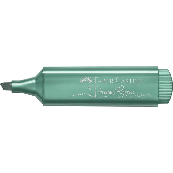 Szövegkiemelő 1-5mm vágott hegyű Faber-Castell 46 metál zöld 