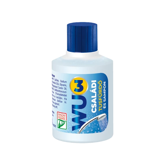 Tusfürdő és sampon 100 ml családi púder illat WU3