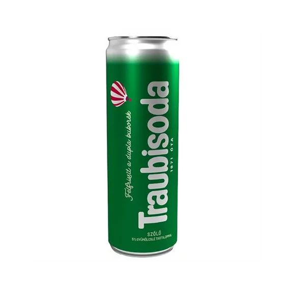 Üdítőital 0,33l Traubisoda DRS