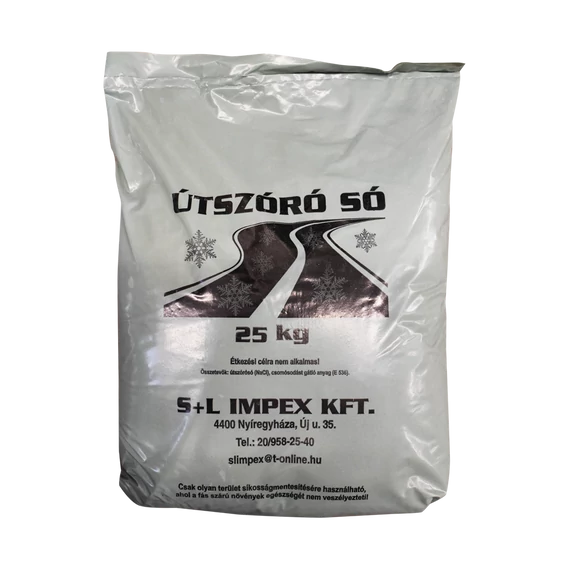 Útszóró só 25 kg