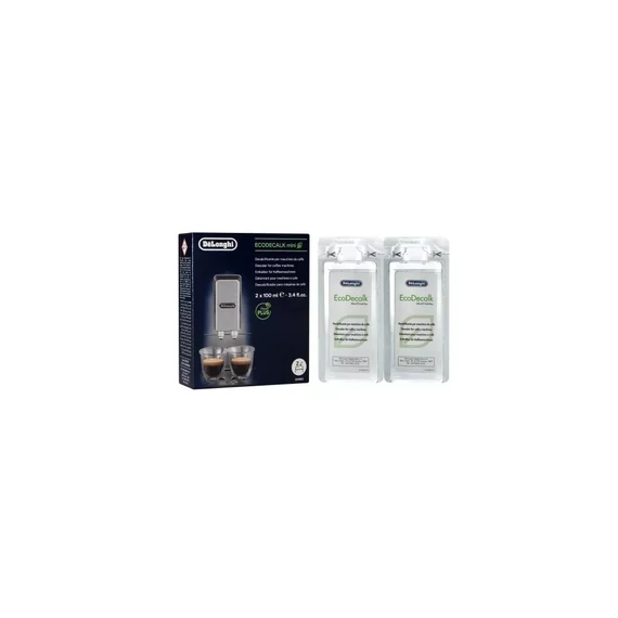 Vízkőoldó folyadék 2 x 100 ml Delonghi automata és presszó kávégépekhez DeLonghi Eco Decalk mini