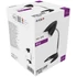 Kép 2/5 - Asztali lámpa, Basic, C-talpas, max. 40W, AVIDE, fekete