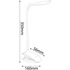 Kép 4/4 - Asztali LED lámpa, csiptethető, 1,5W, 6400K, AVIDE, fehér