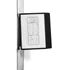 Kép 1/2 - Bemutatótábla tartó, Durable Vario® Magnet Wall 10, fekete