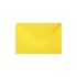 Kép 2/2 - Boríték Clairefontaine Pollen 9x14 cm szilikonos napsárga