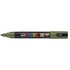 Kép 2/2 - Dekormarker 1,8-2,5mm, Uni Posca PC-5M khaki