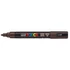 Kép 2/2 - Dekormarker 1,8-2,5mm, Uni Posca PC-5M sötétbarna