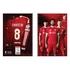 Kép 2/5 - Füzet spirál A4, 70lapos, vonalas 10 db/csomag Liverpool