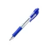 Kép 3/5 - Golyóstoll 0,7mm, nyomógombos, gumírozott fogórész, kék átlátszó test, Bluering® R2, írásszín kék