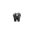 Kép 1/2 - Gumikesztyű nitril púdermentes S 100 db/doboz GMT Super Gloves fekete