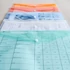 Kép 2/4 - Irattartó tasak A4, PP patentos Bluering® transzparens pink