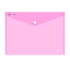 Kép 1/4 - Irattartó tasak A4, PP patentos Bluering® transzparens pink