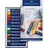 Kép 2/2 - Olajpasztell kréta készlet hengeres test CREATIVE STUDIO Faber-Castell 12klf.szín