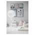 Kép 2/2 - Ventilátor álló 16" 40cm átmérő 40W, fehér Platinet