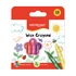 Kép 1/2 - Zsírkréta készlet 8x90mm 12 db/bliszter Keyroad Wax Crayon vegyes színek
