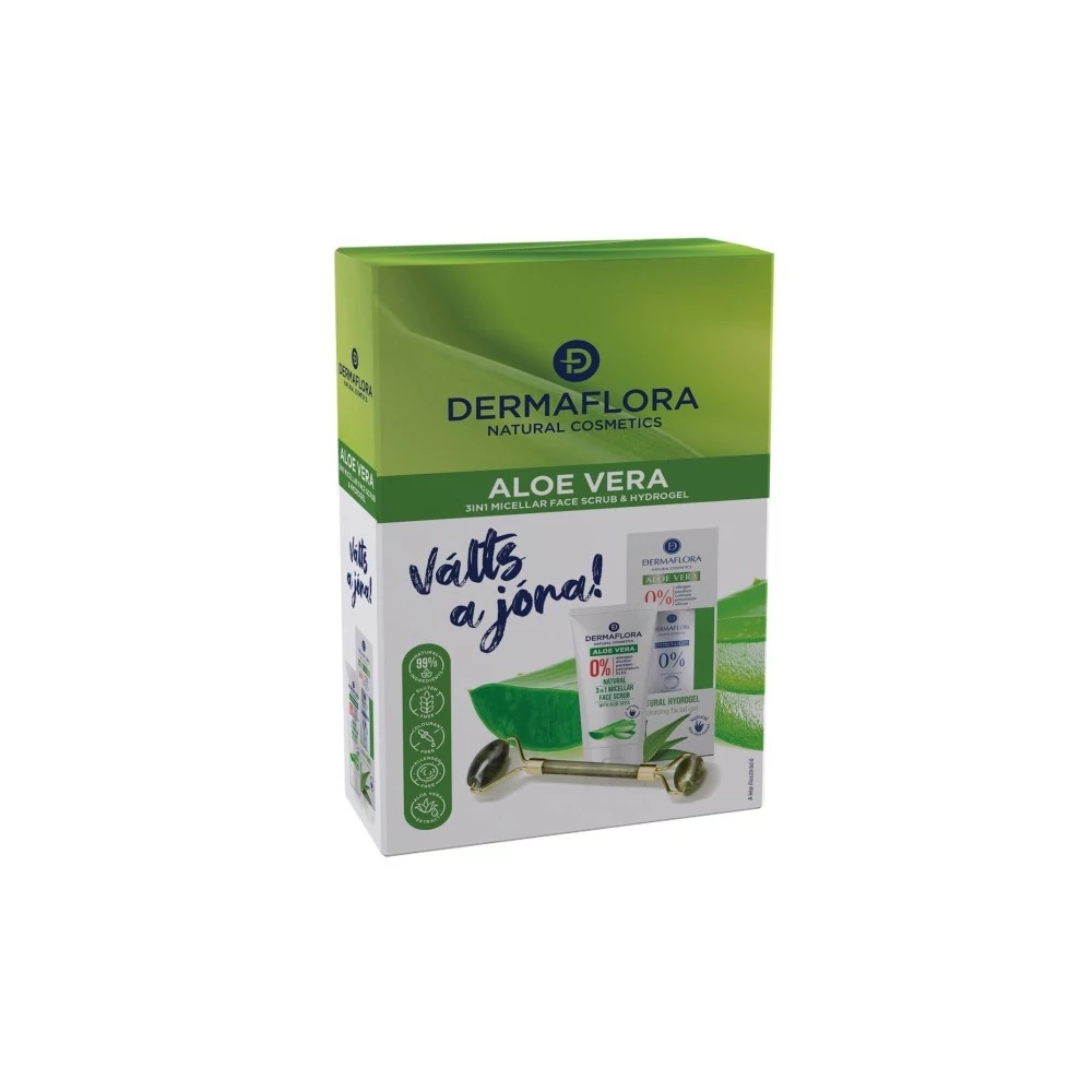 Dermaflora Aloe Vera Bőrápoló Ajándékcsomag 0% szintetikus adalékanyag