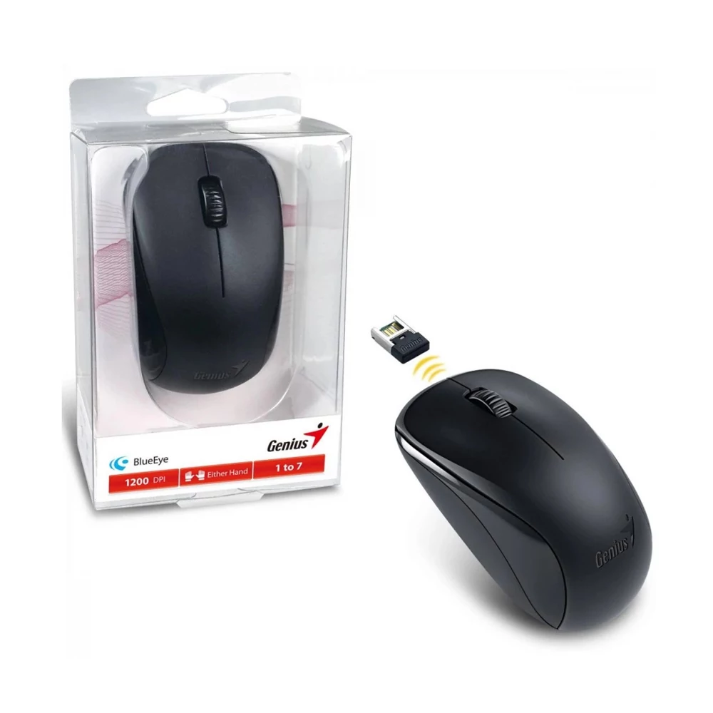 Egér vezeték nélküli NX-7000 Genius fekete