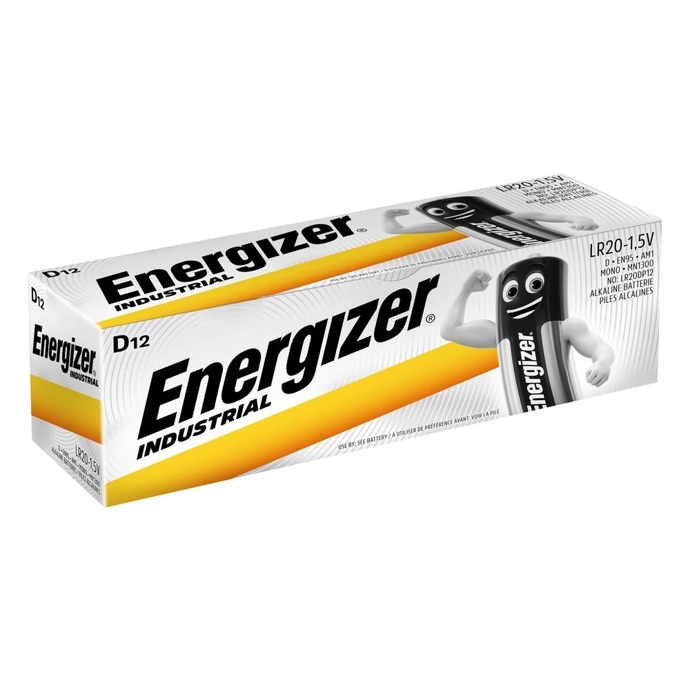 Elem góliát LR20D Industrial 12 db/csomag, Energizer