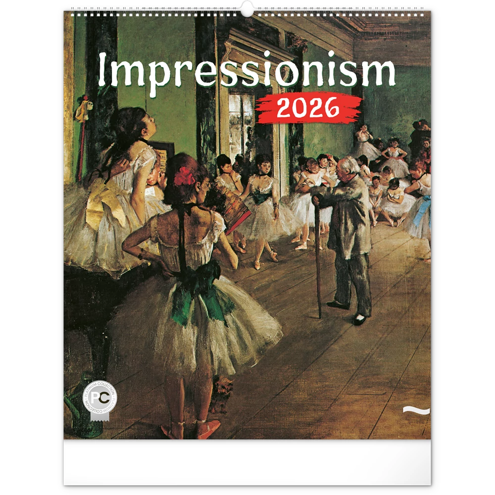 Falinaptár képes  480×560mm Impressionism  Realsystem 2026.