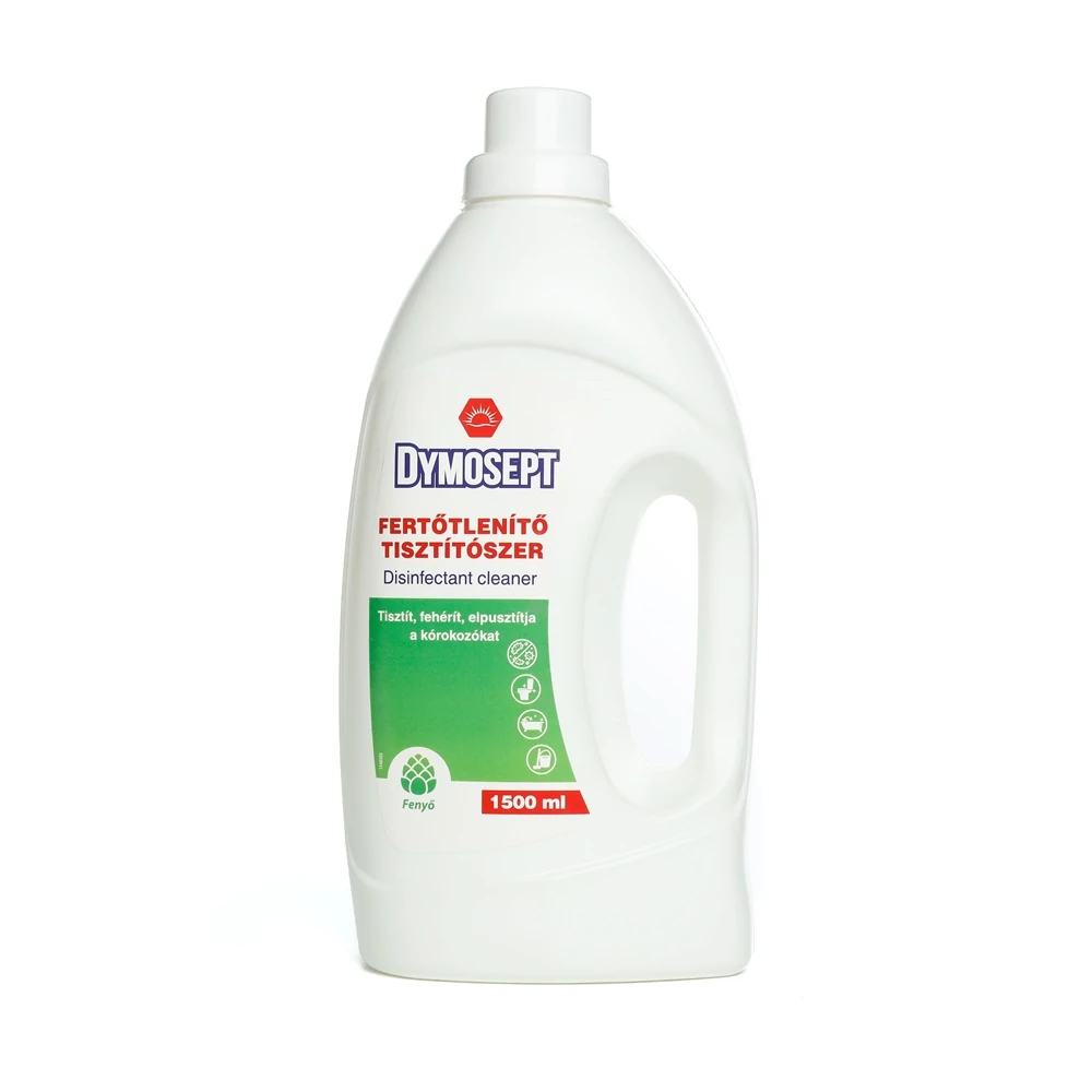 Fertőtlenítő hatású tisztítószer 1,5 liter Dymosept fenyő
