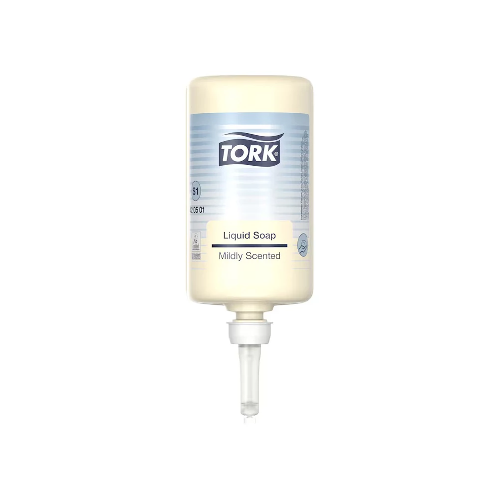Folyékony szappan 1 liter kézkímélő S1 Tork_420501 fehér