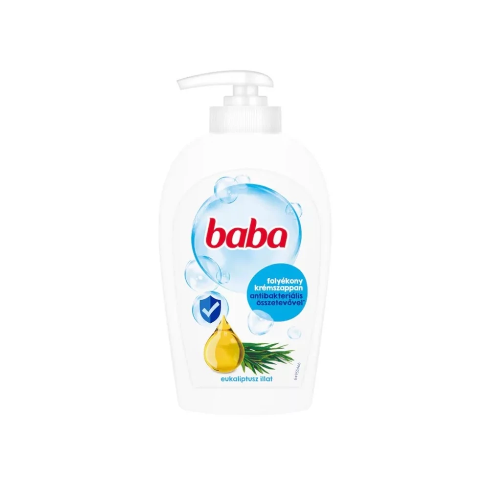 Folyékony szappan pumpás 250 ml Baba Antibakteriális Eukaliptusz