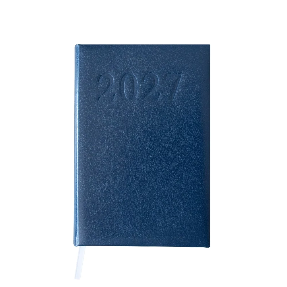 Határidőnapló agenda Standard A/5, napi, fehér lapokkal (kék) 2027. Bluering®