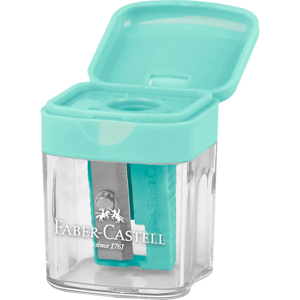 Hegyező mini tartályos Faber-Castell vegyes pasztell színben kék,rózsaszín,zöld,lila 
