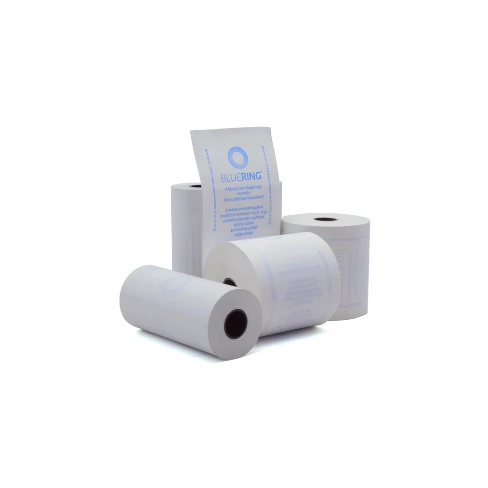 Hőpapír 80 mm széles, 75fm hosszú, cséve 17mm, 5 tekercs/csomag, ( 80/80 ) BPA mentes