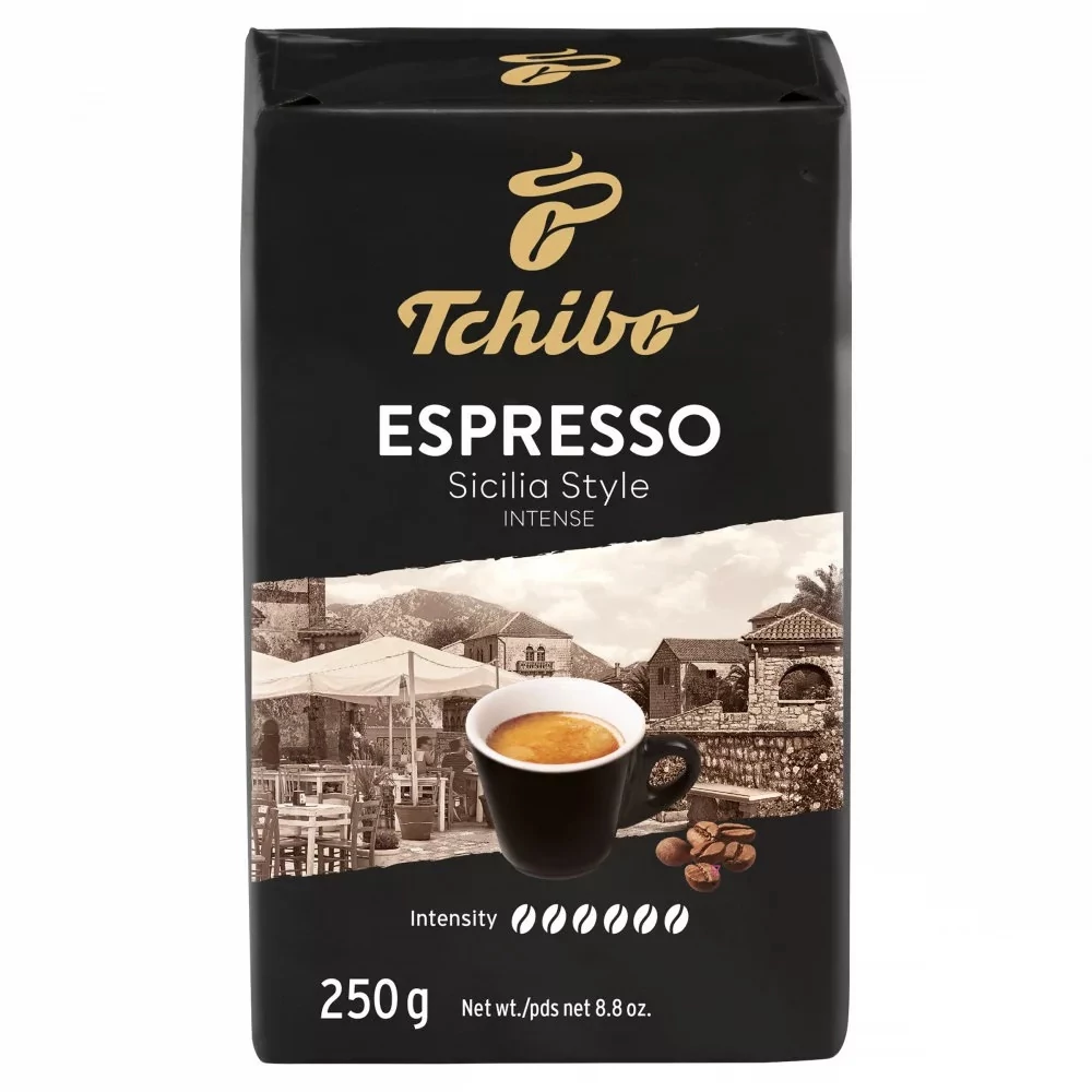 Kávé őrölt, 250g, Tchibo Espresso Sicilia Style 