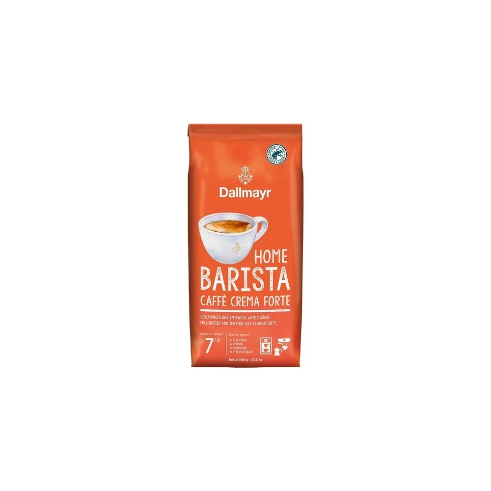 Kávé szemes, 1000g, Dallmayr Home Barista Caffé Crema Forte 