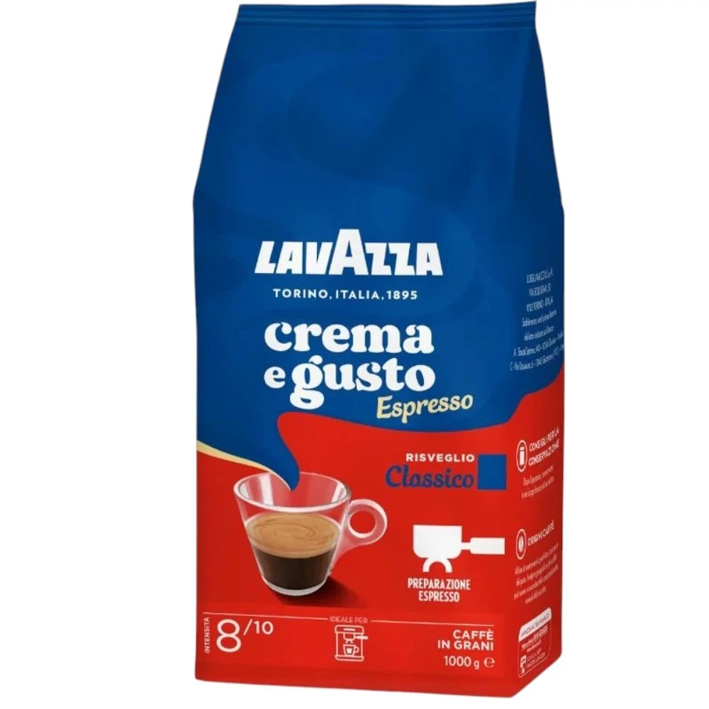 Kávé szemes, 1000g, Lavazza Crema e Gusto Classico 