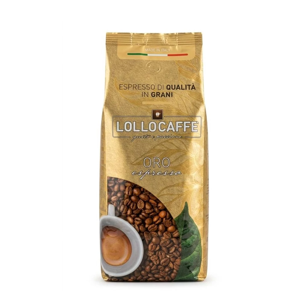 Kávé szemes, 1000g, Lollo Caffe Oro 