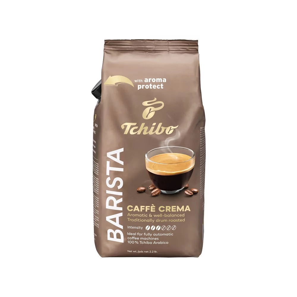 Kávé szemes, 1000g, Tchibo Barista Caffé Crema