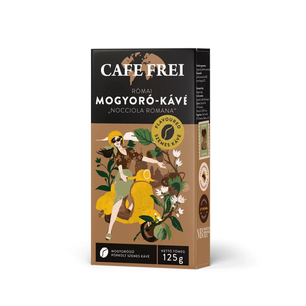 Kávé szemes, 125g, Cafe Frei római mogyoró