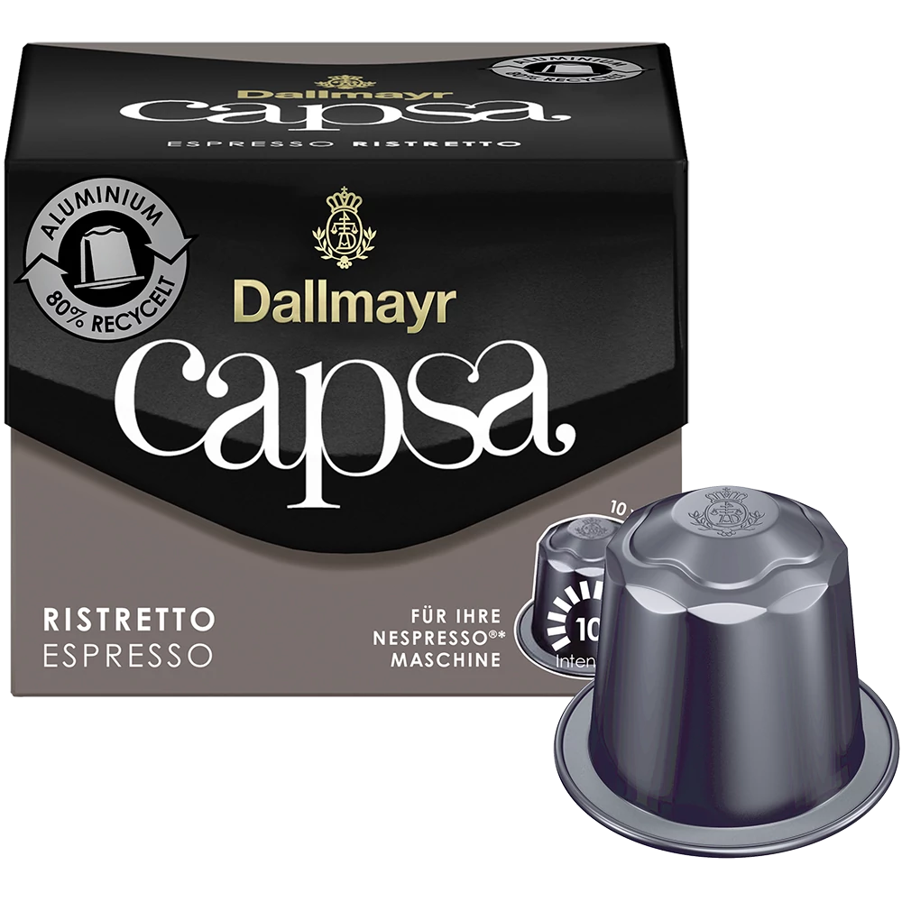 Kávékapszula, Dallmayr Nespresso Espresso Ristretto 10db kapszula