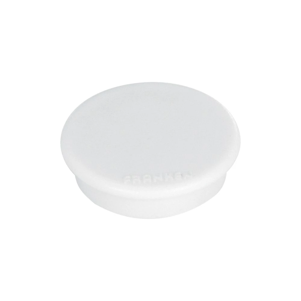 Mágnes 38mm, erősség: 1500 g. HM38 09 Franken 10 db/csomag, fehér