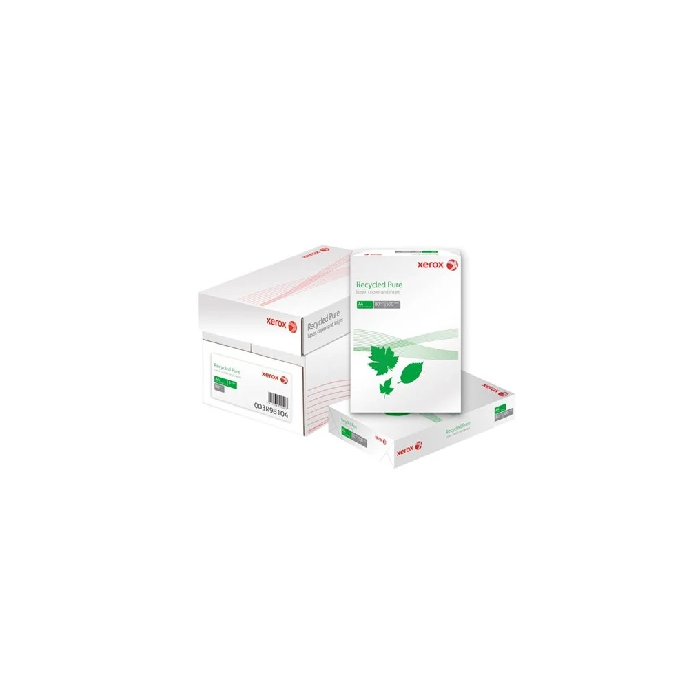 Másolópapír A4, 80g, Xerox Recycled Pure újrahasznosított 500ív/csomag,