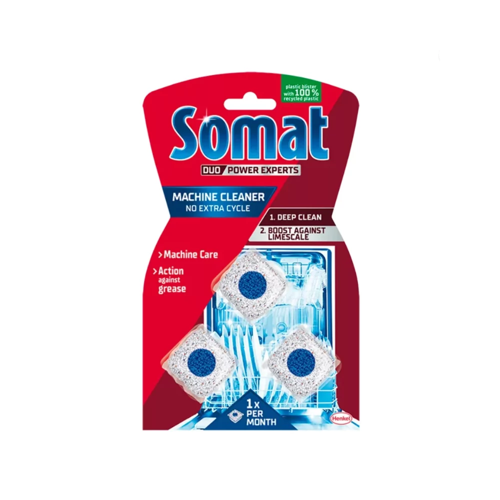 Mosogatógép tisztító tabletta 3 db/csomag Somat