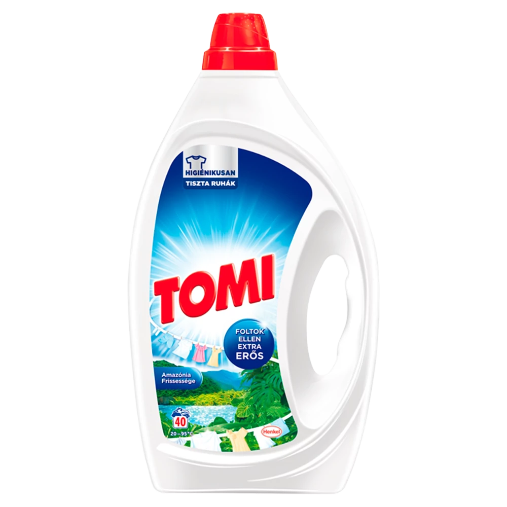 Mosógél 2000 ml (40 mosás) fehér ruhákhoz Tomi Amazonia Freshness