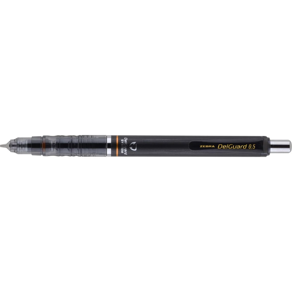 Nyomósirón 0,5 mm, Zebra DelGuard, fekete