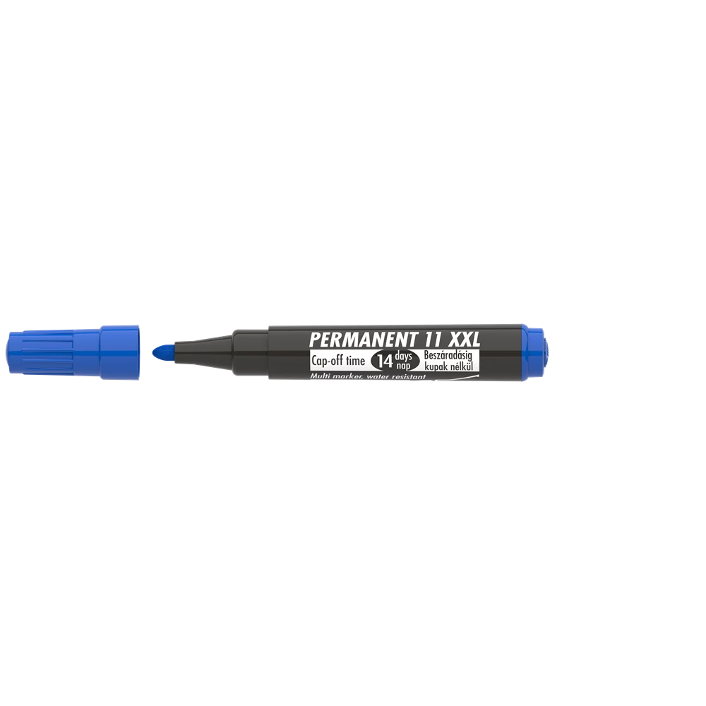 Alkoholos marker 3mm, kerek Ico 11XXL kék