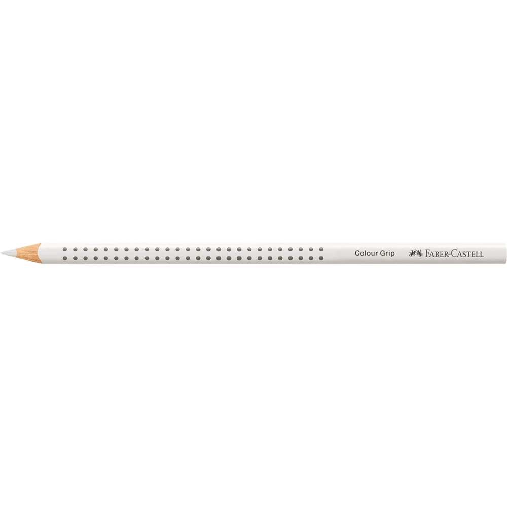 Színes ceruza háromszögletű GRIP Faber-Castell fehér